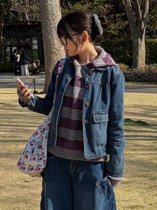 レトロデニムジャケット DPB98057