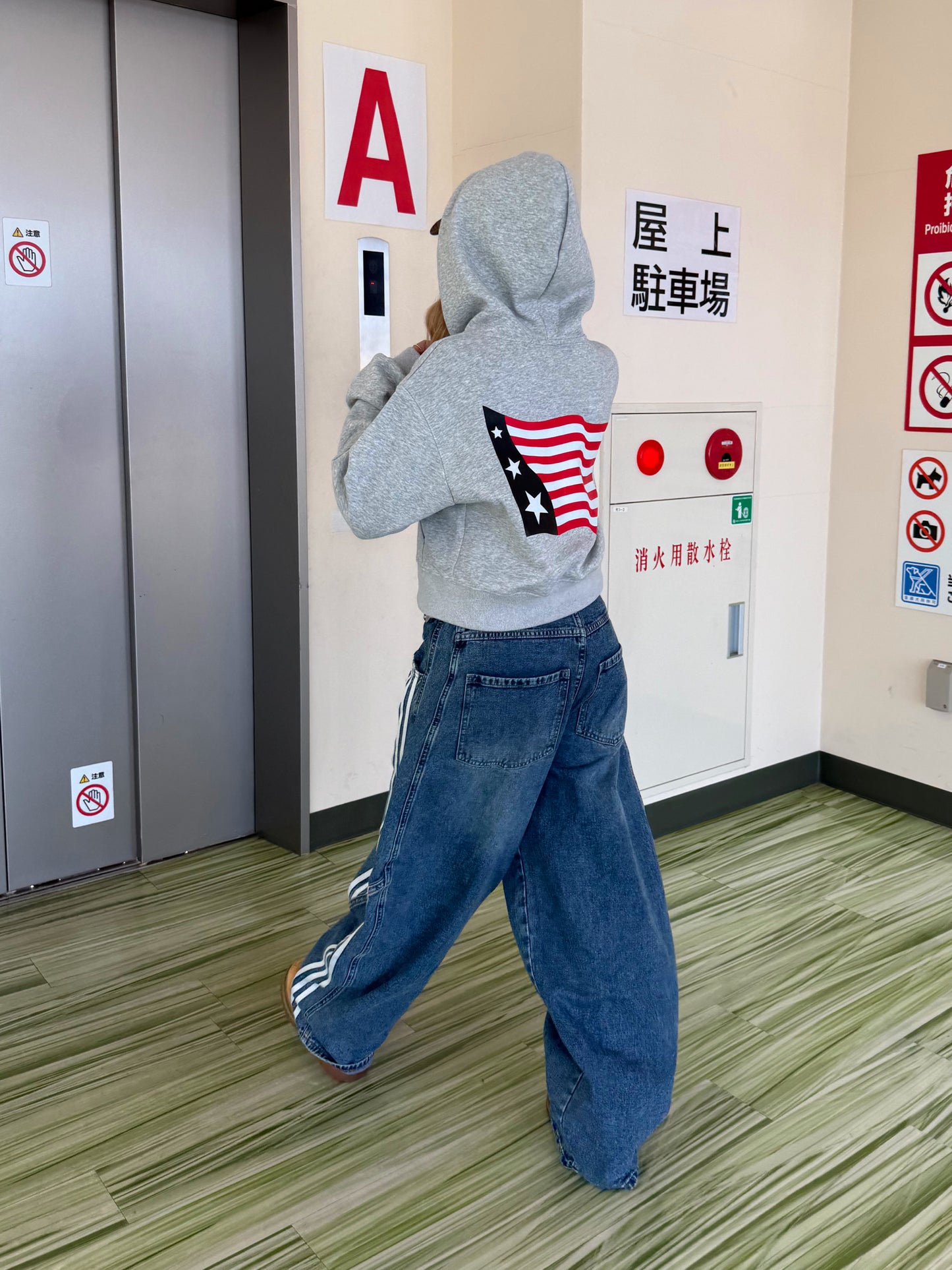 バルーンラインデニムパンツ DPB73531