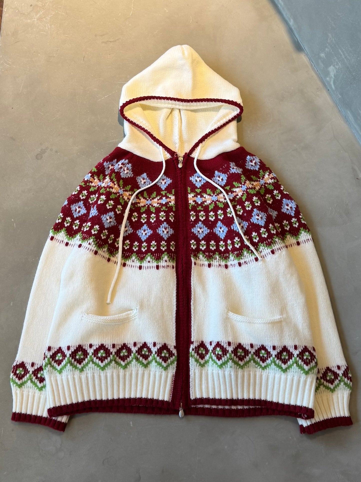 ノルディックフルジップニット DPB91065