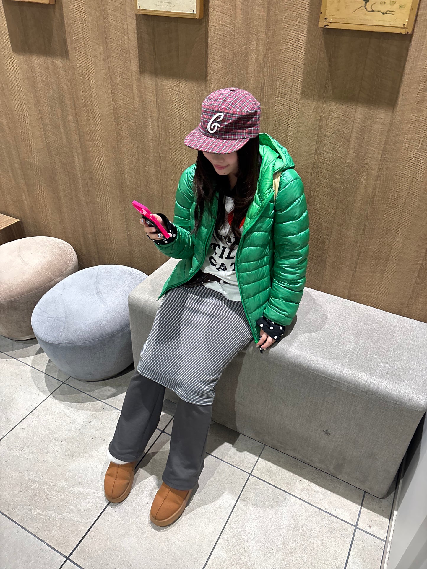 ファー付きショートムートンブーツ DPB89137