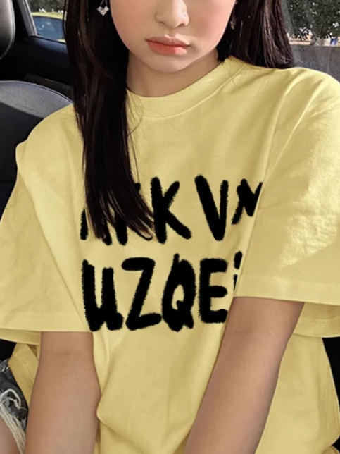 イエローロゴTシャツ DPB71774