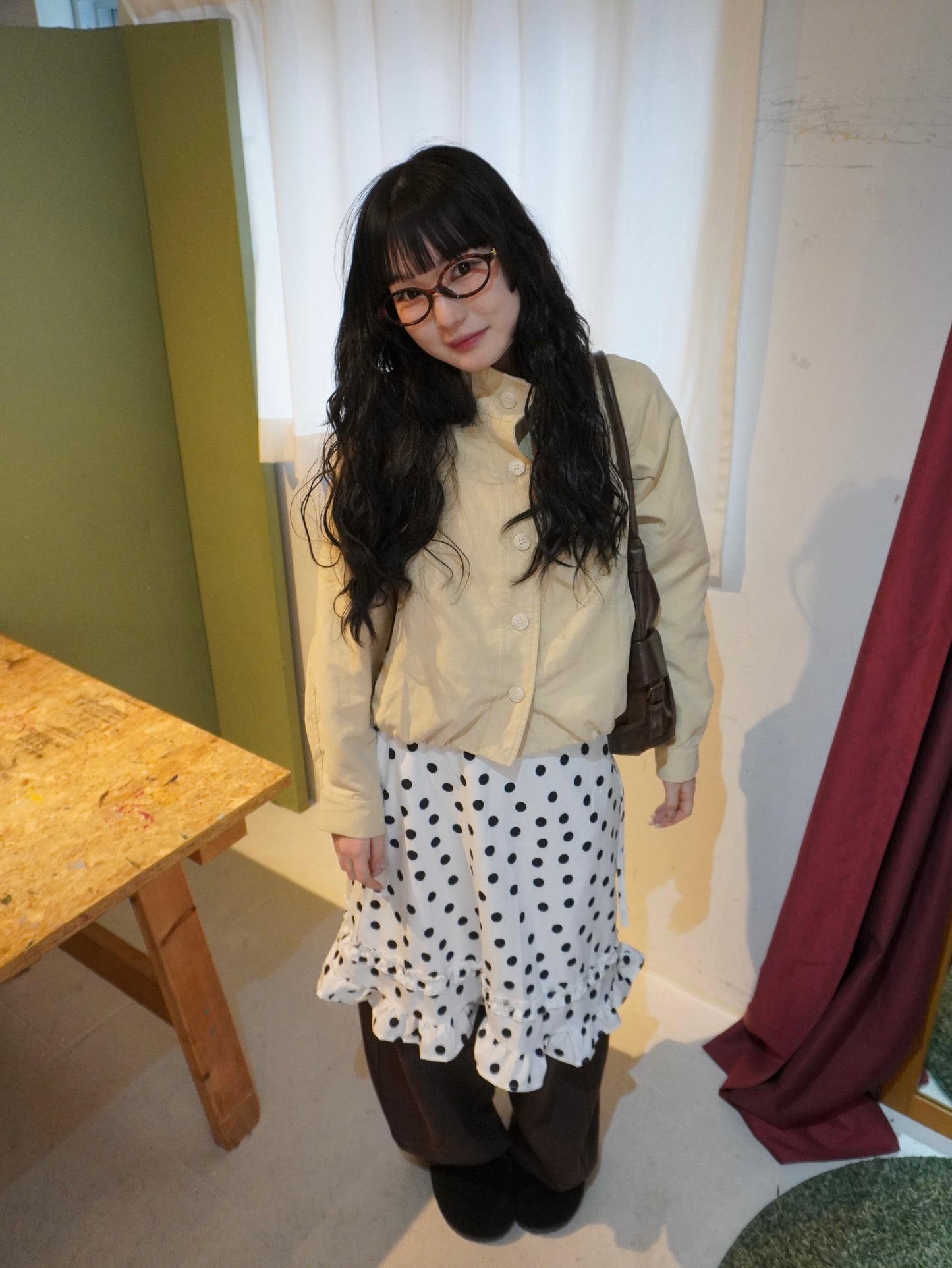 ドットフリルスカート DPB85462