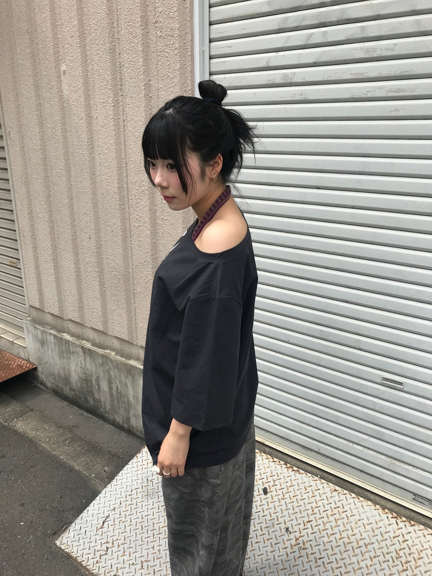 【即納】ワンショルダーオーバーT DPB89287S