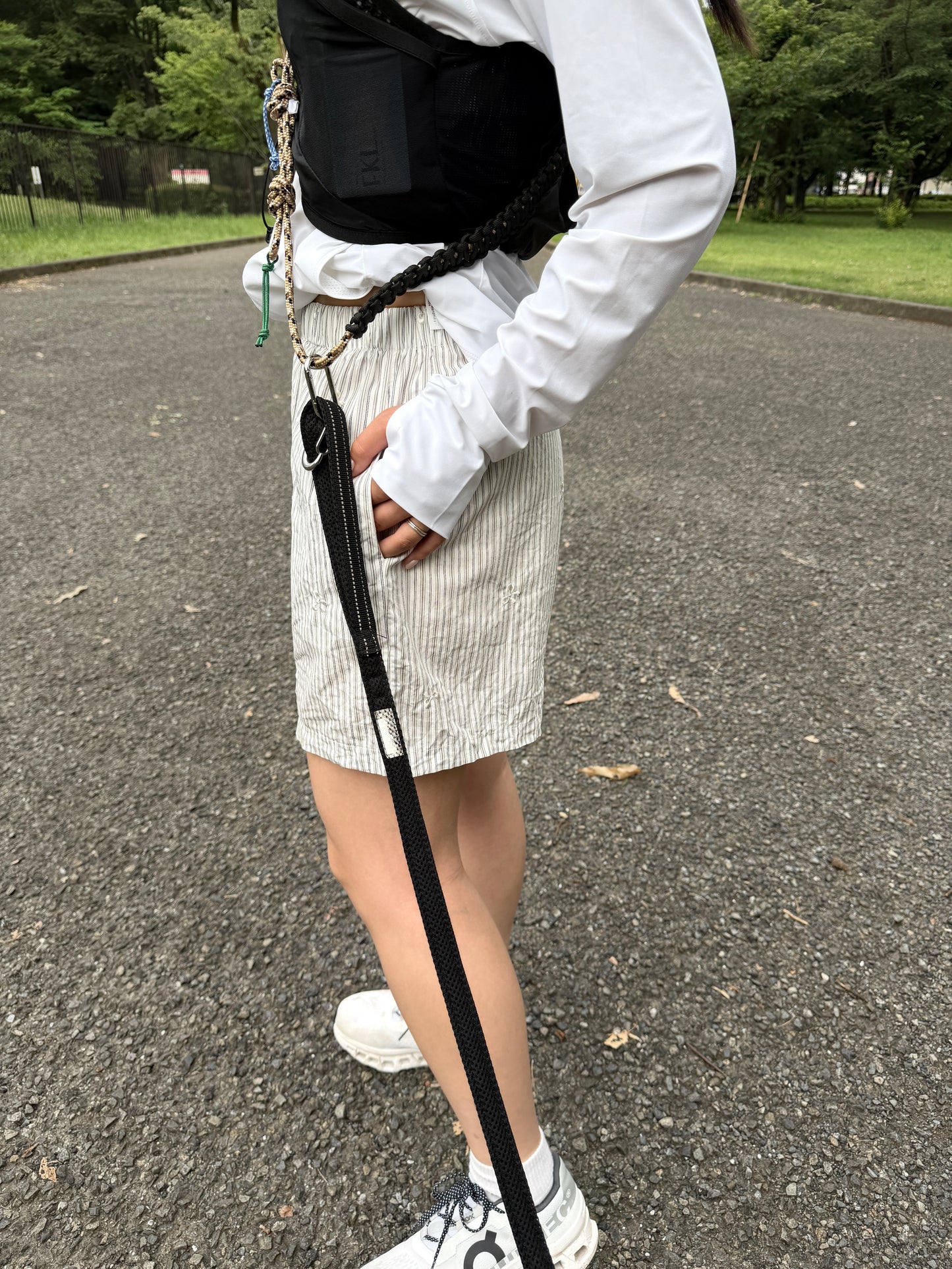 リボンストライプハーフパンツ DPB78291