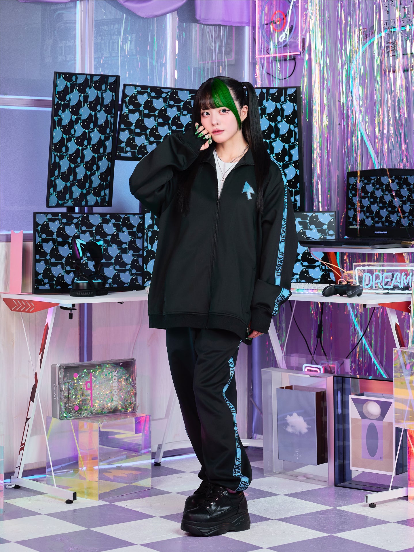 【ゆら猫】Gaming jersey　ボトムス