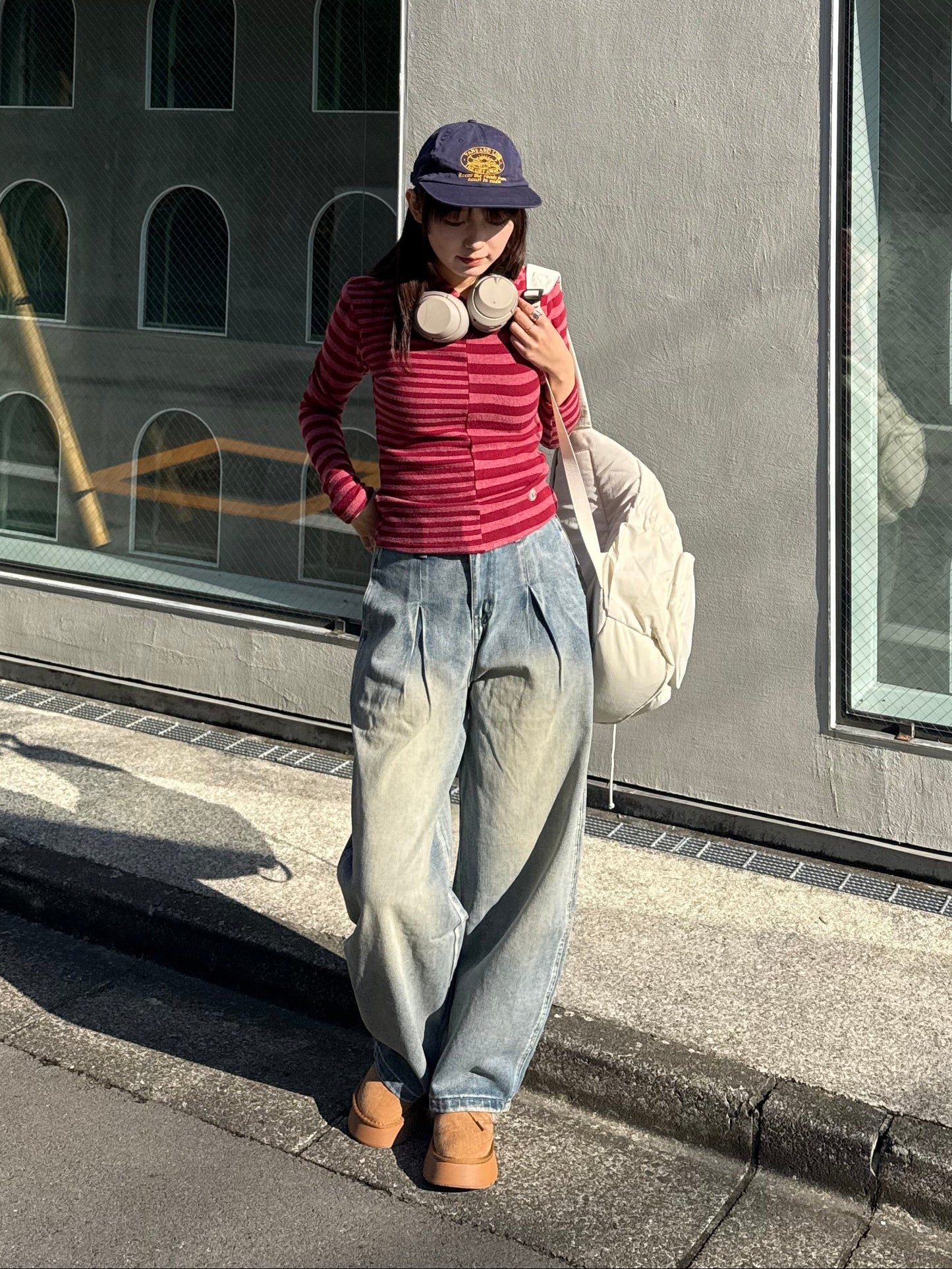 バルーンウォッシュデニムパンツ DPB91078