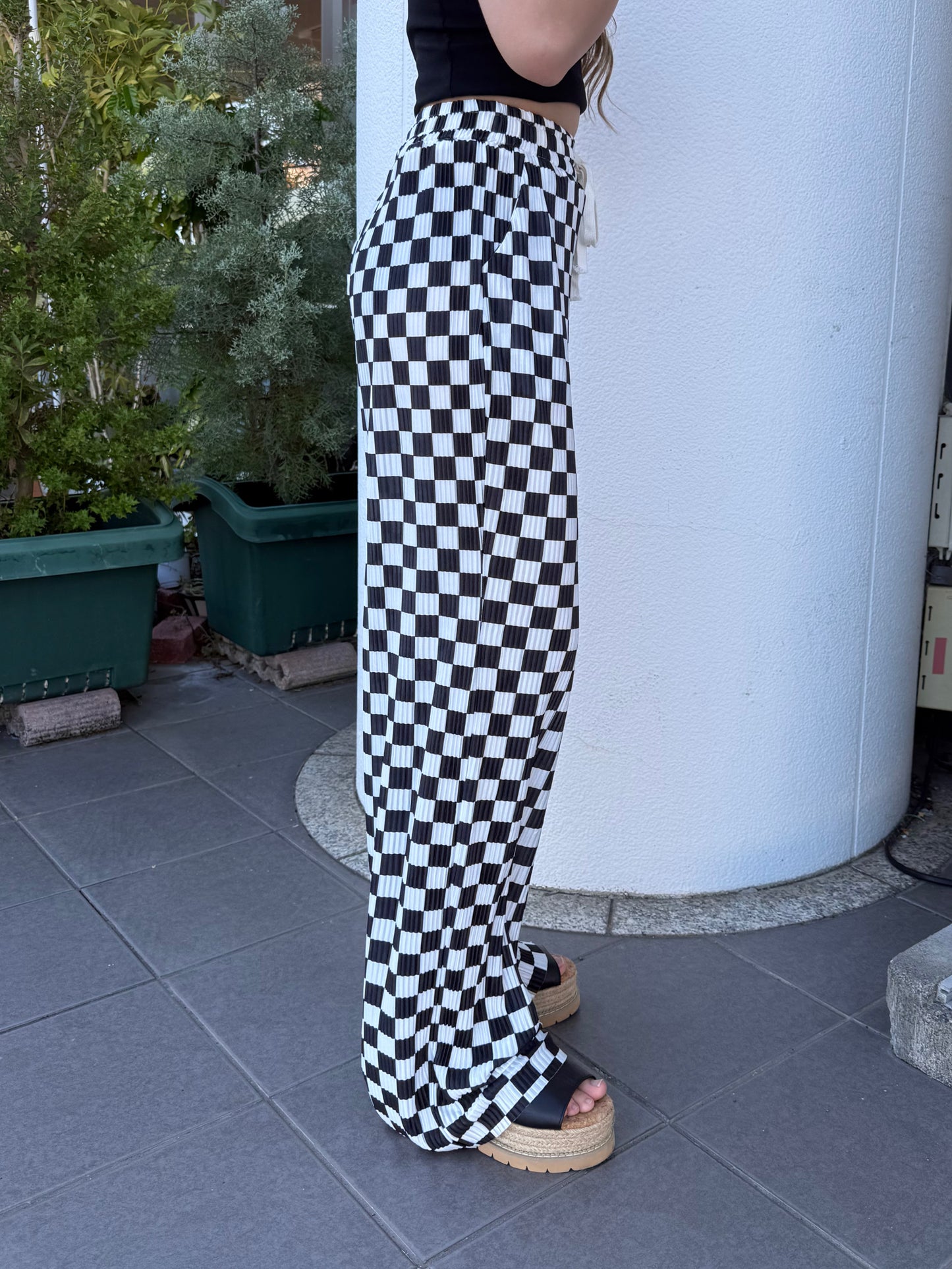 ブロックチェックパンツ DPB73448