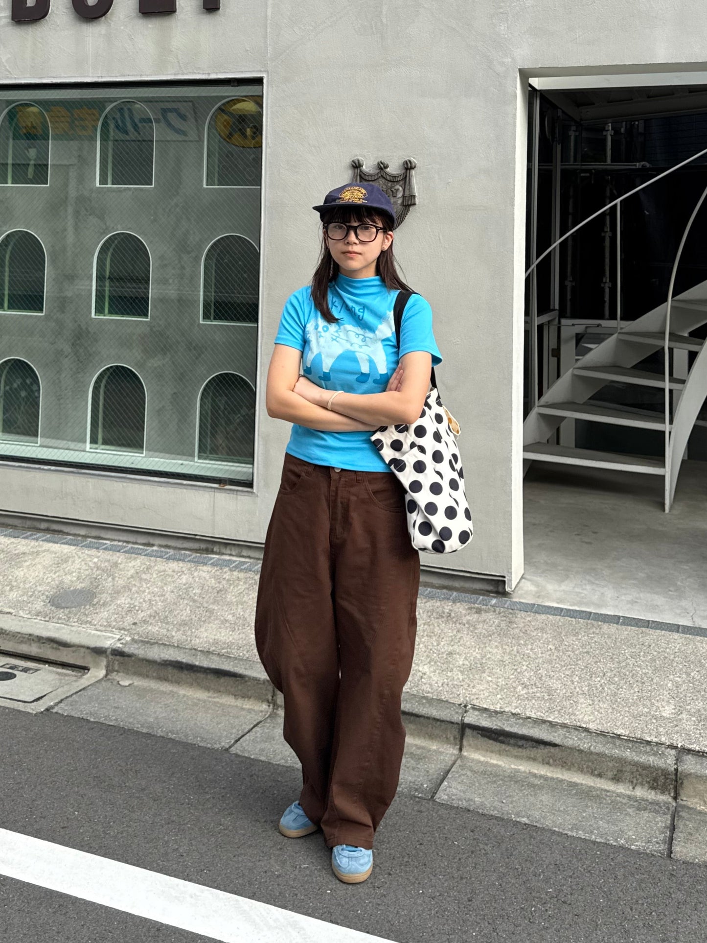 キャットプリントTシャツ DPB91028