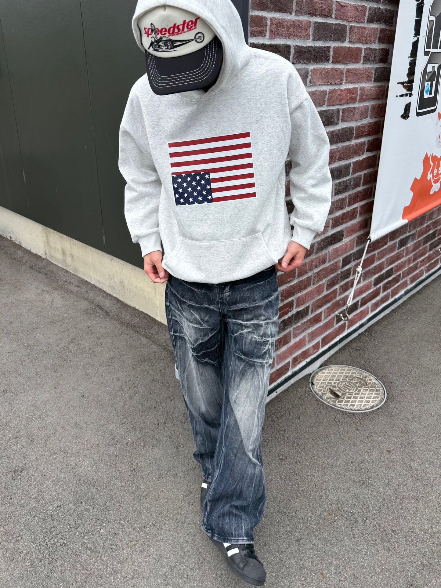 ライン加工デニムパンツ DPB90186