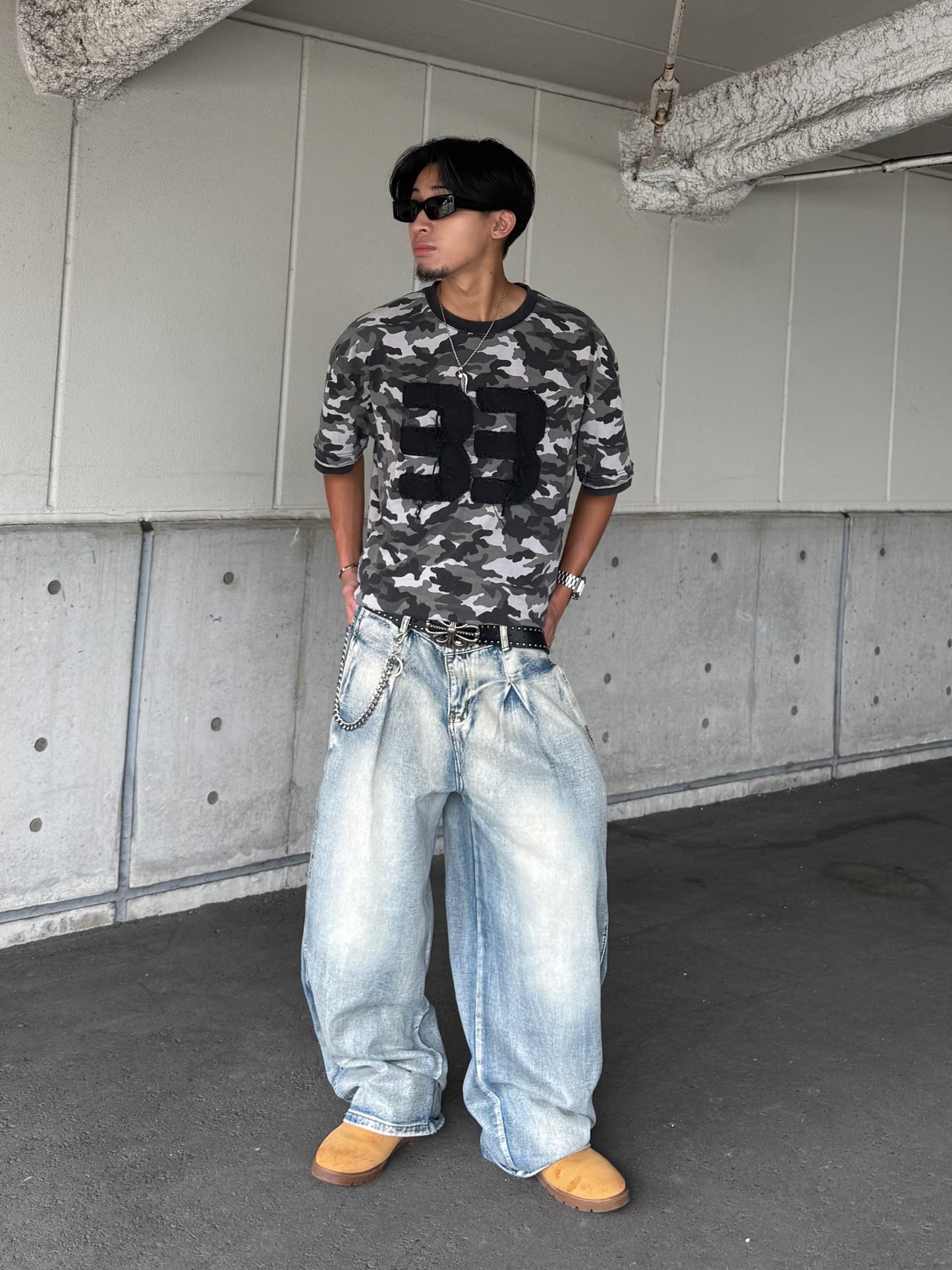 カモフラヴィンテージオーバーTシャツ DPB90230