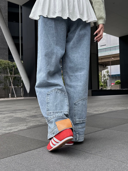 アップサイドダウンデニムパンツ DPB81069