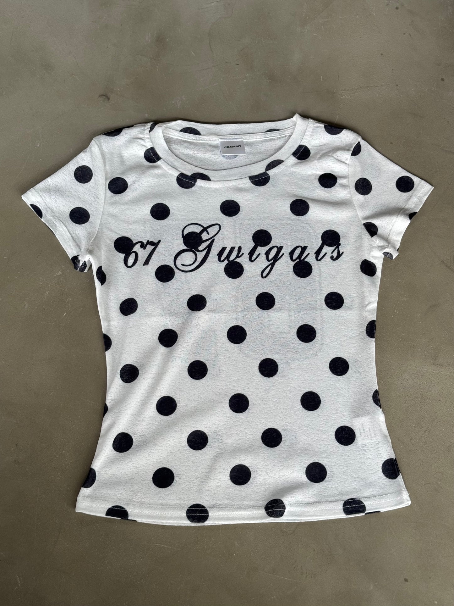 ドットナンバーミニTシャツ DPB86282