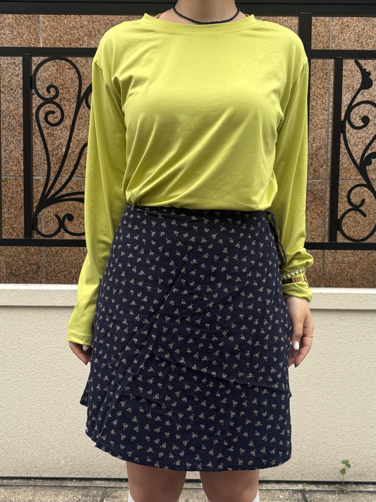 ミニフラワーラップスカート DPC04050