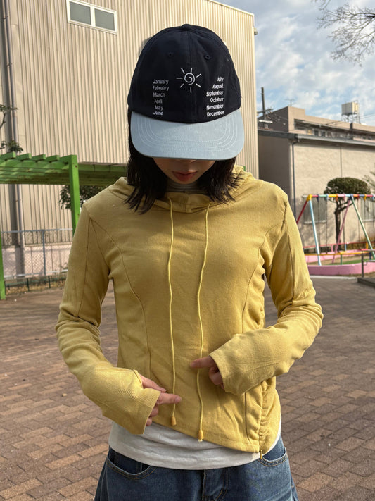 サイドギャザーショートトップス DPB99030