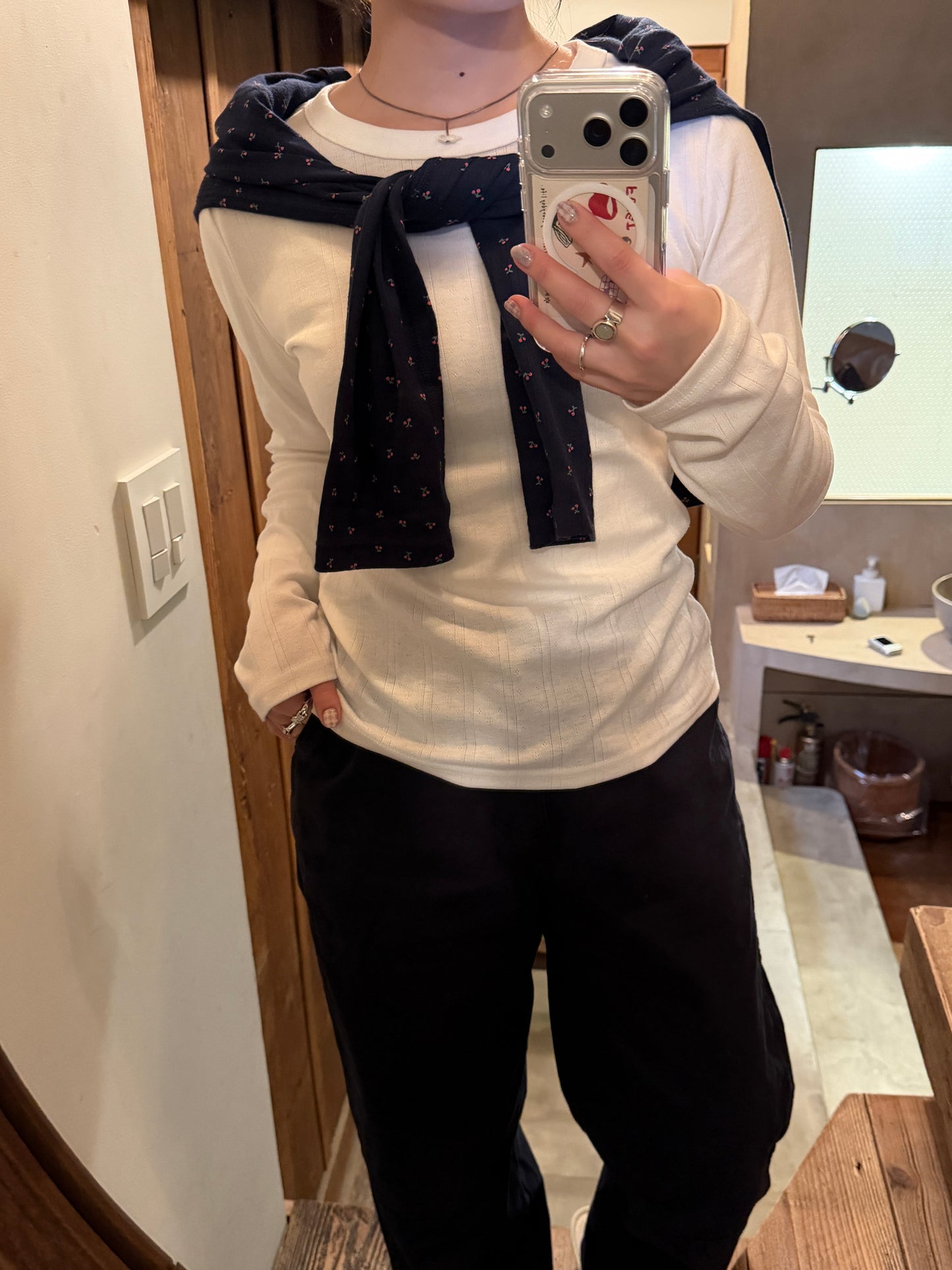 レースライクカットソー DPB78257