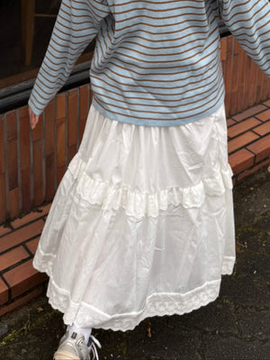 コットンレースロングスカート DPC03009