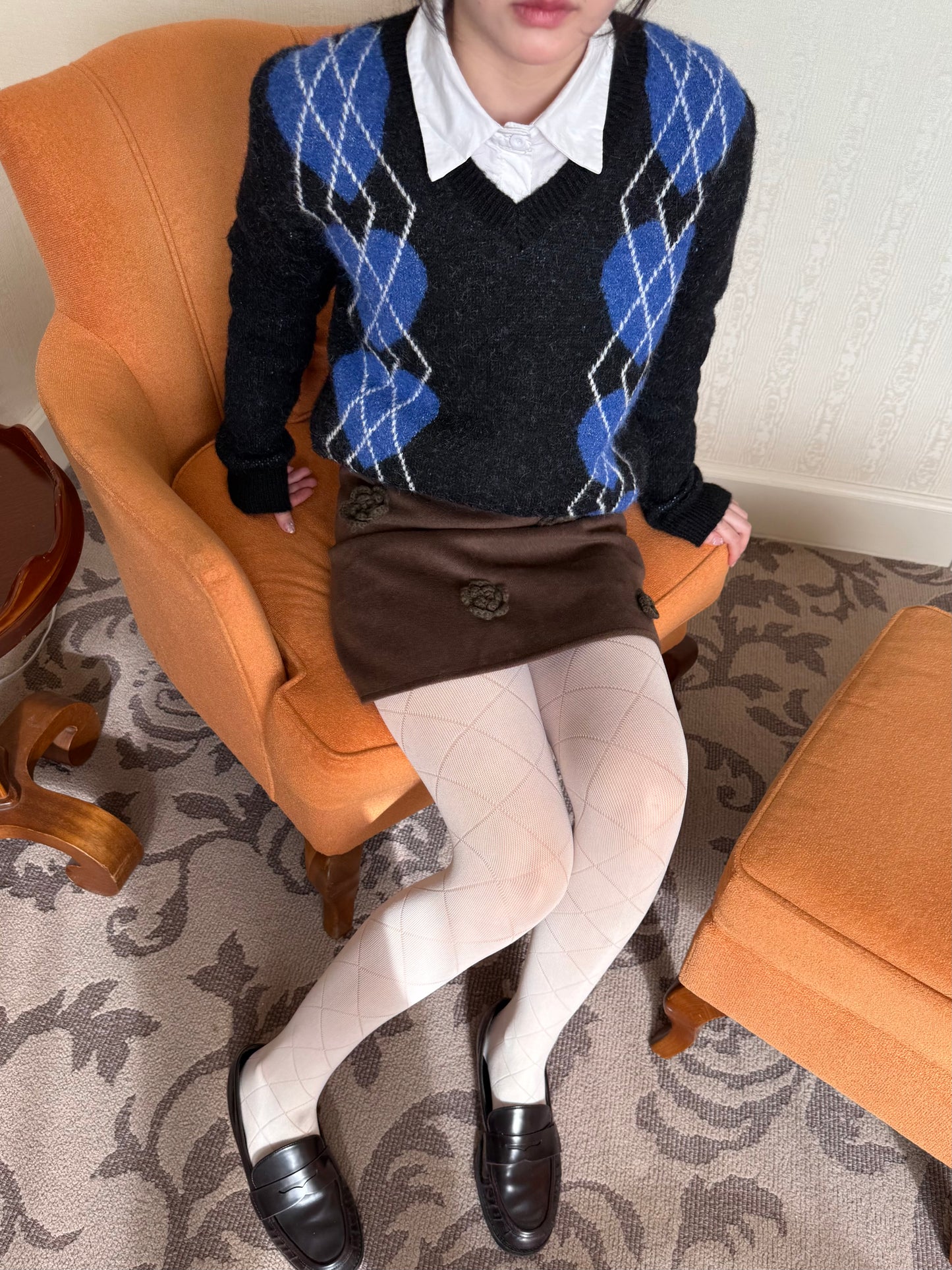 フラワーミニスカート DPA43720