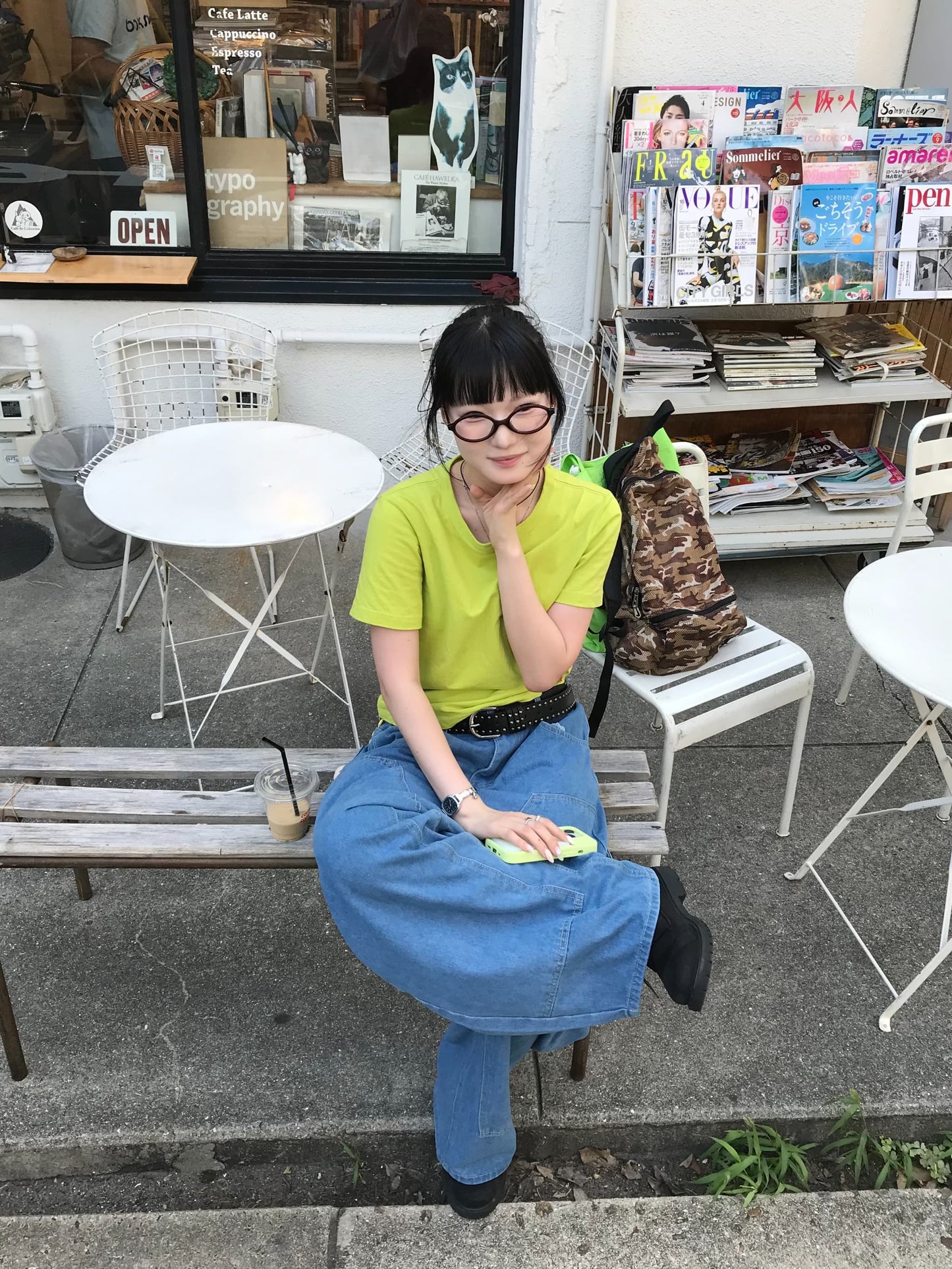 カジュアルダブルニーデニムパンツ DPB85570