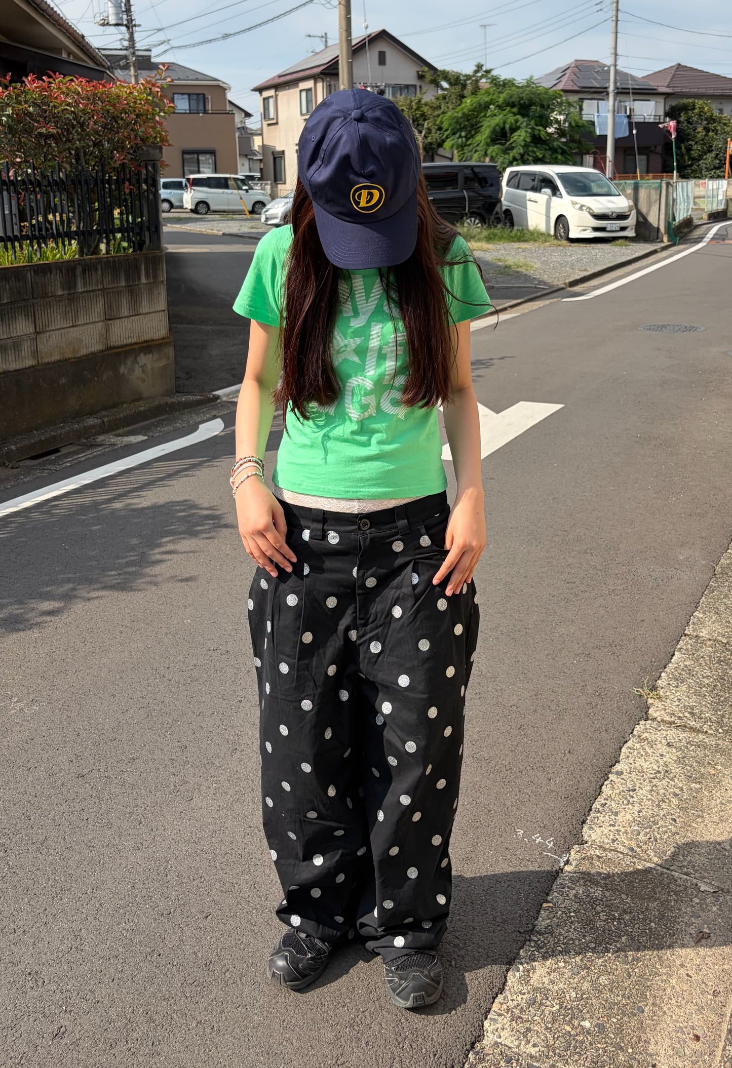 ドットバギーパンツ DPB92142