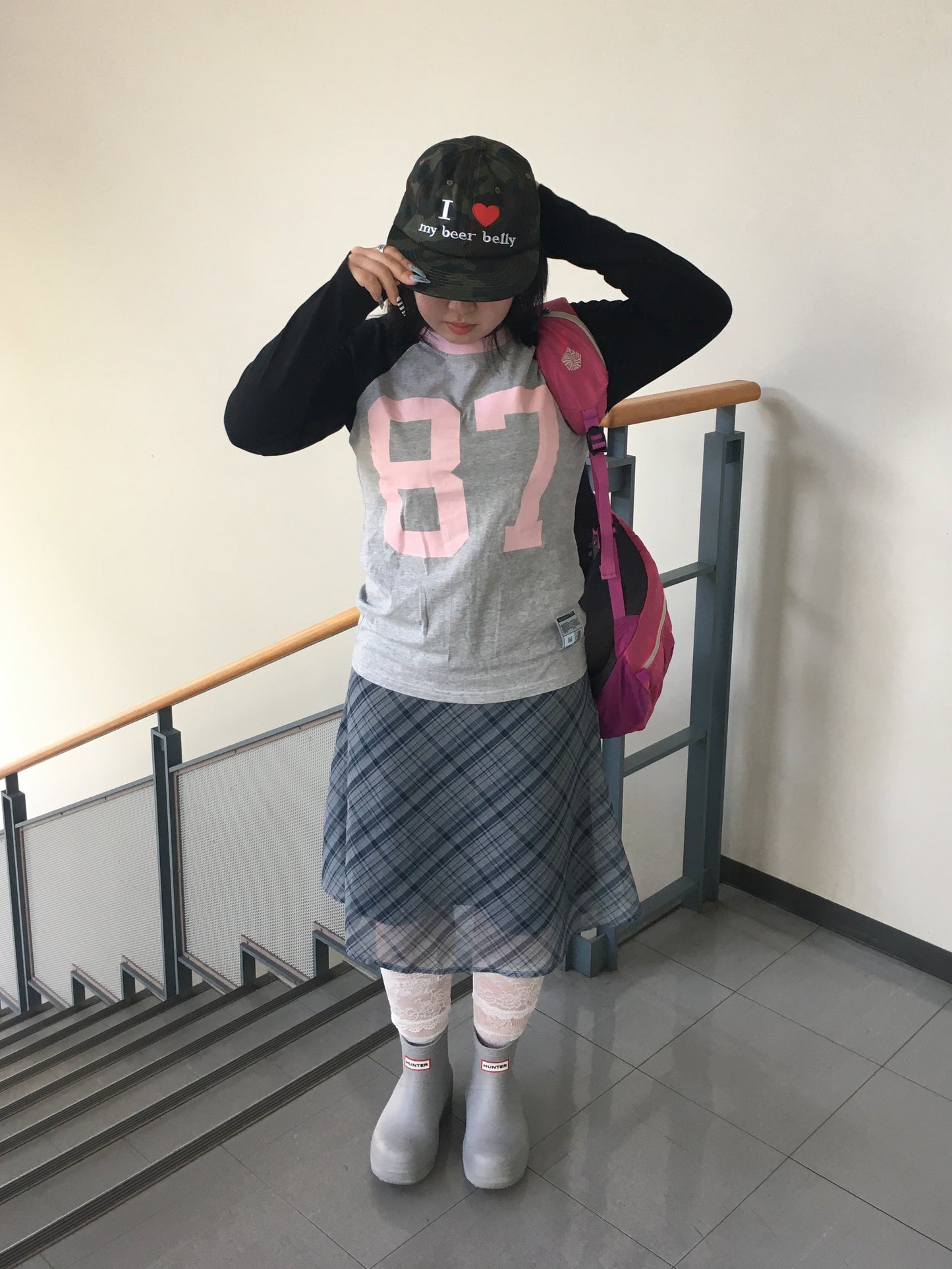 ナンバーラグランTシャツ DPB97076