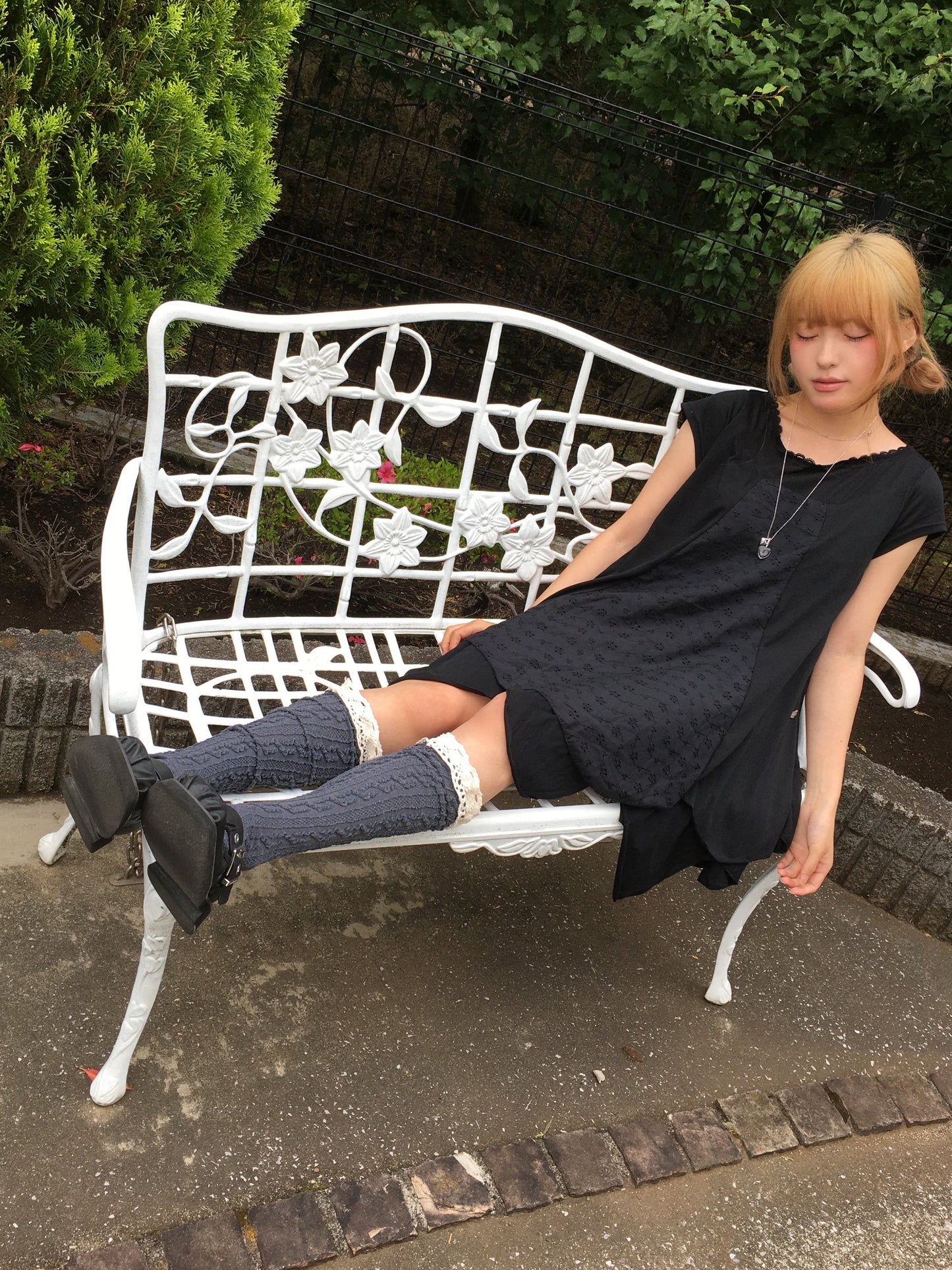フラワーレースワンピース DPC09012
