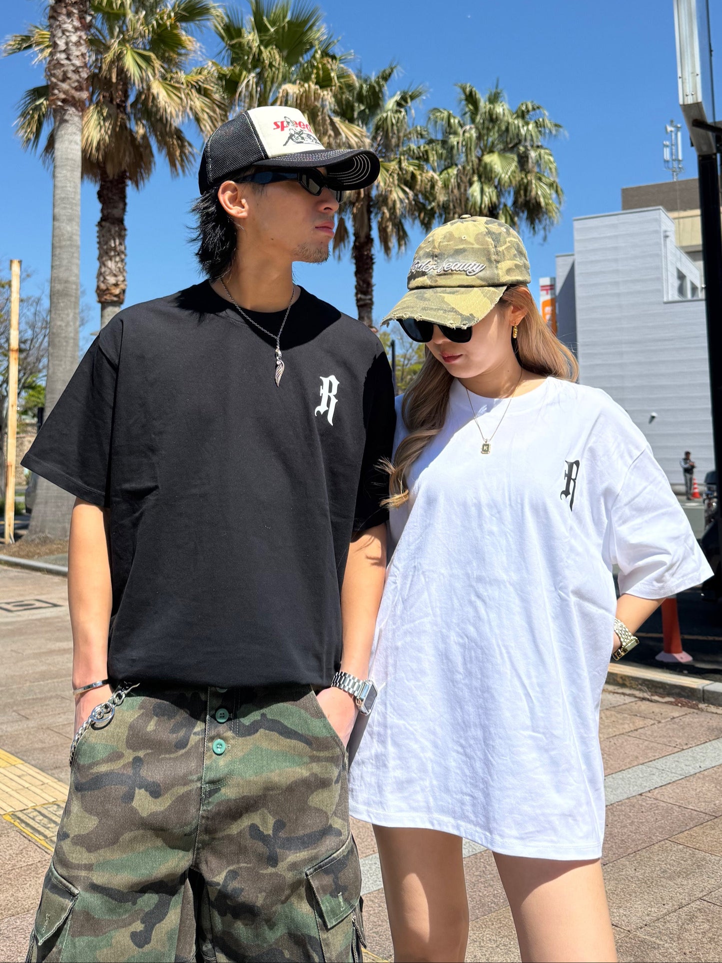オーバーロゴTシャツ DPB73607