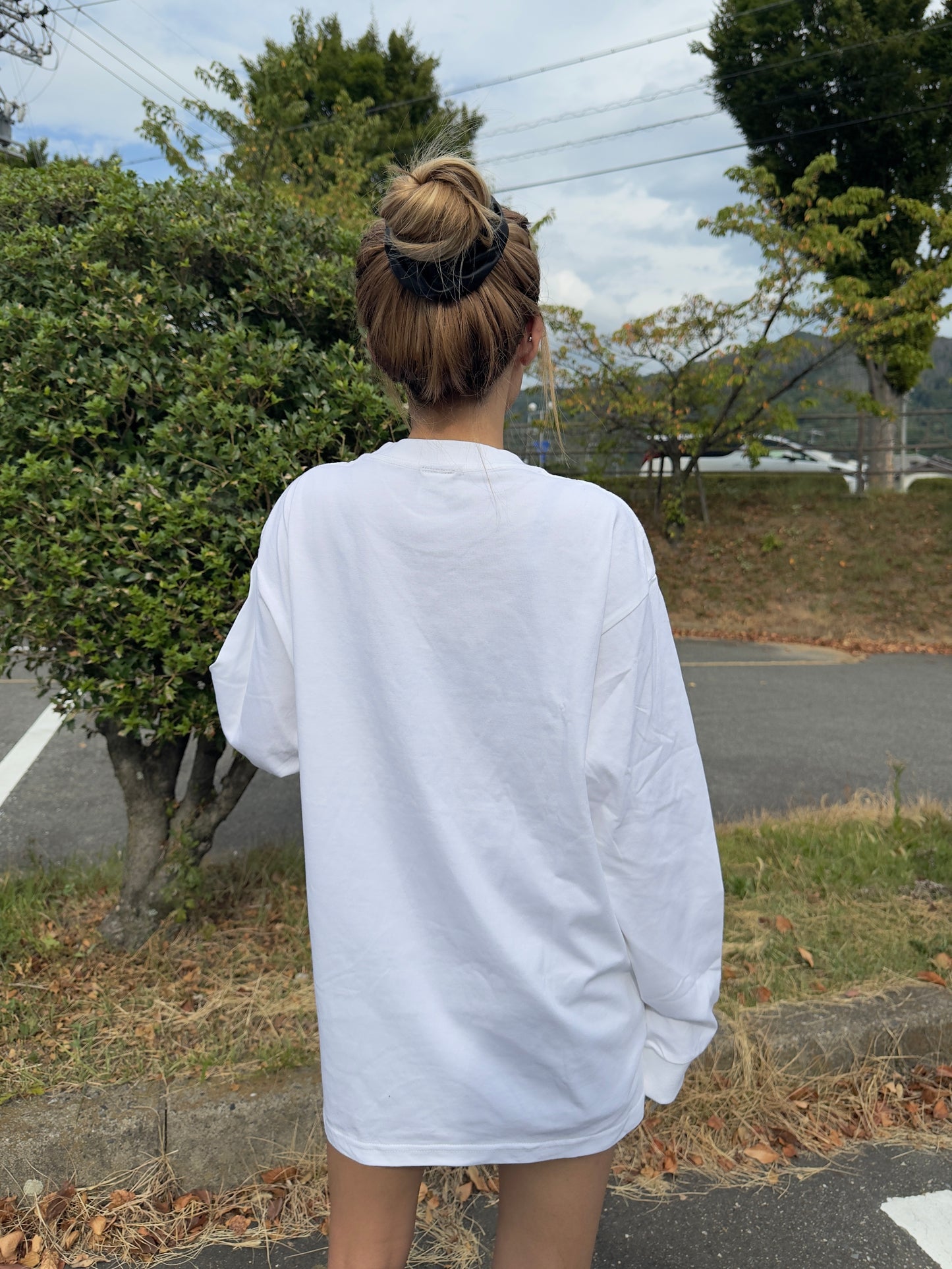 ロゴロングスリーブTシャツ DPB42454