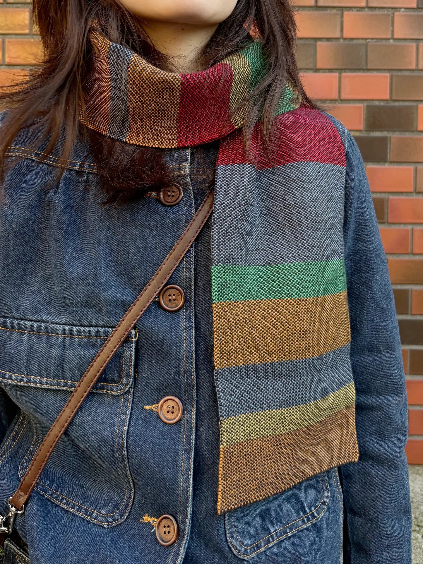 ラウンドカラーデニムジャケット DPA43773