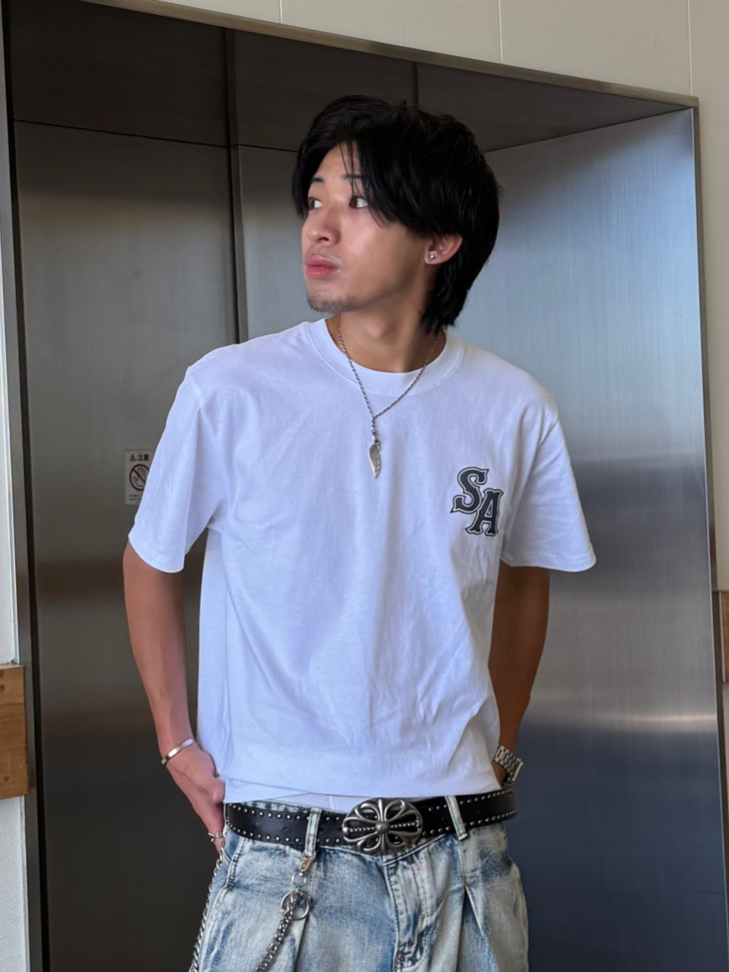 ストリートアルファベットTシャツ DPB90190