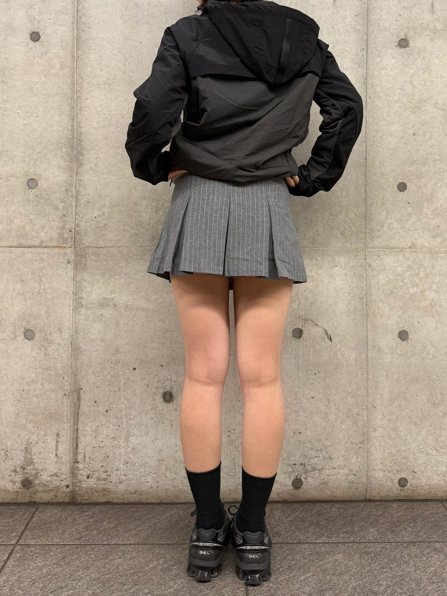 ストライププリーツスカート DPB93079