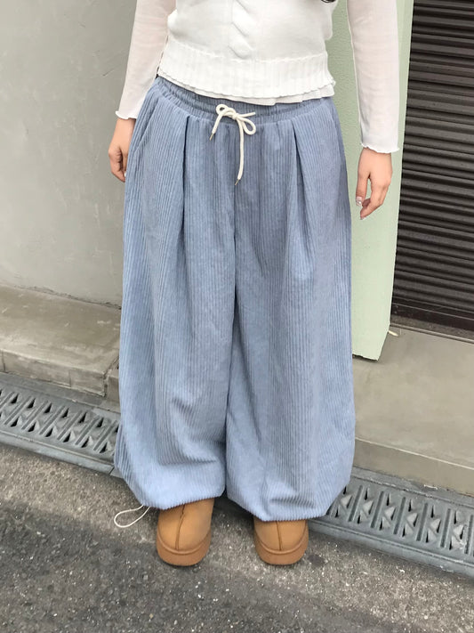 コーデュロイタックワイドパンツ DPB89176