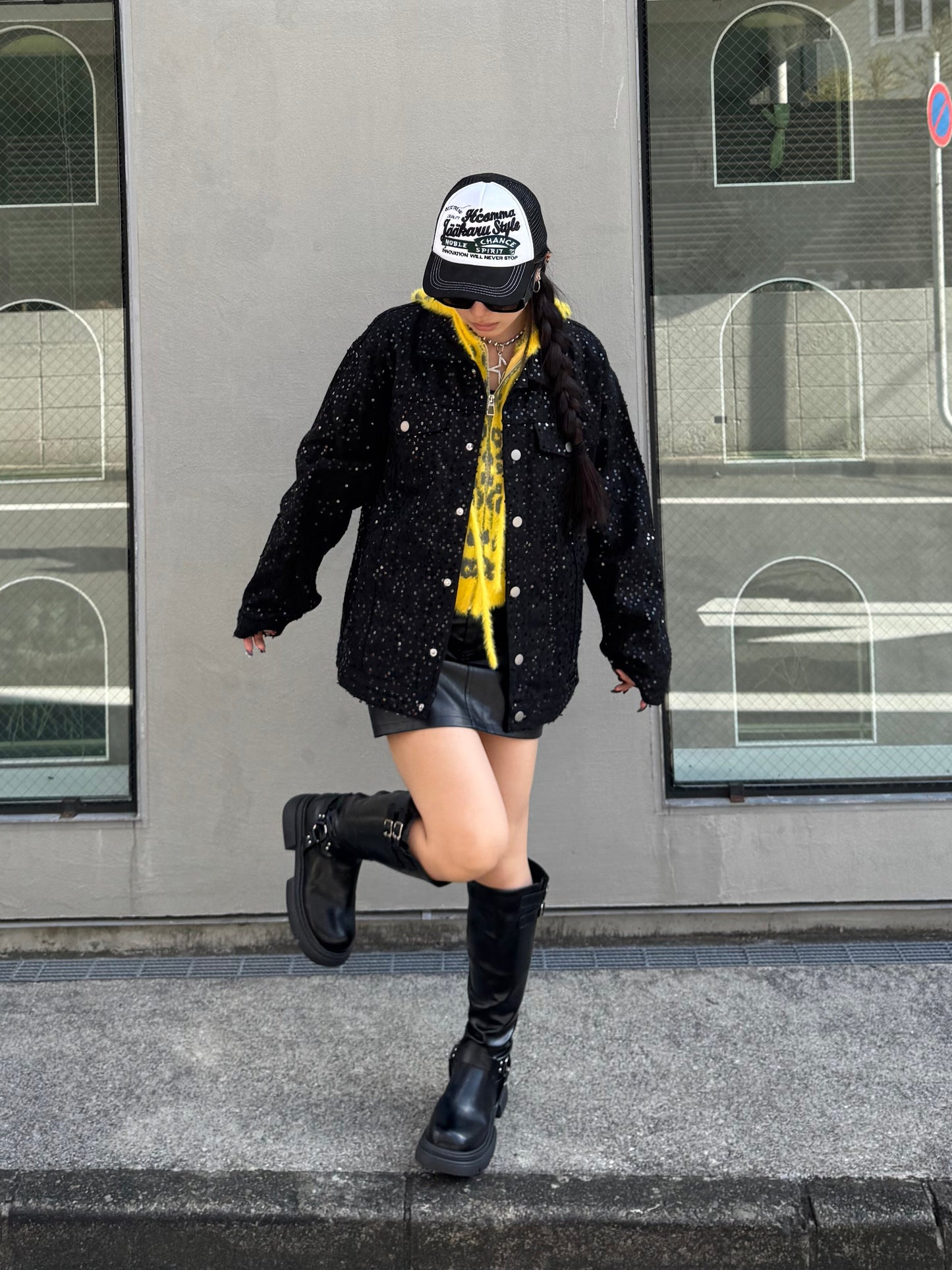 スパンコールデニムジャケット DPB86146