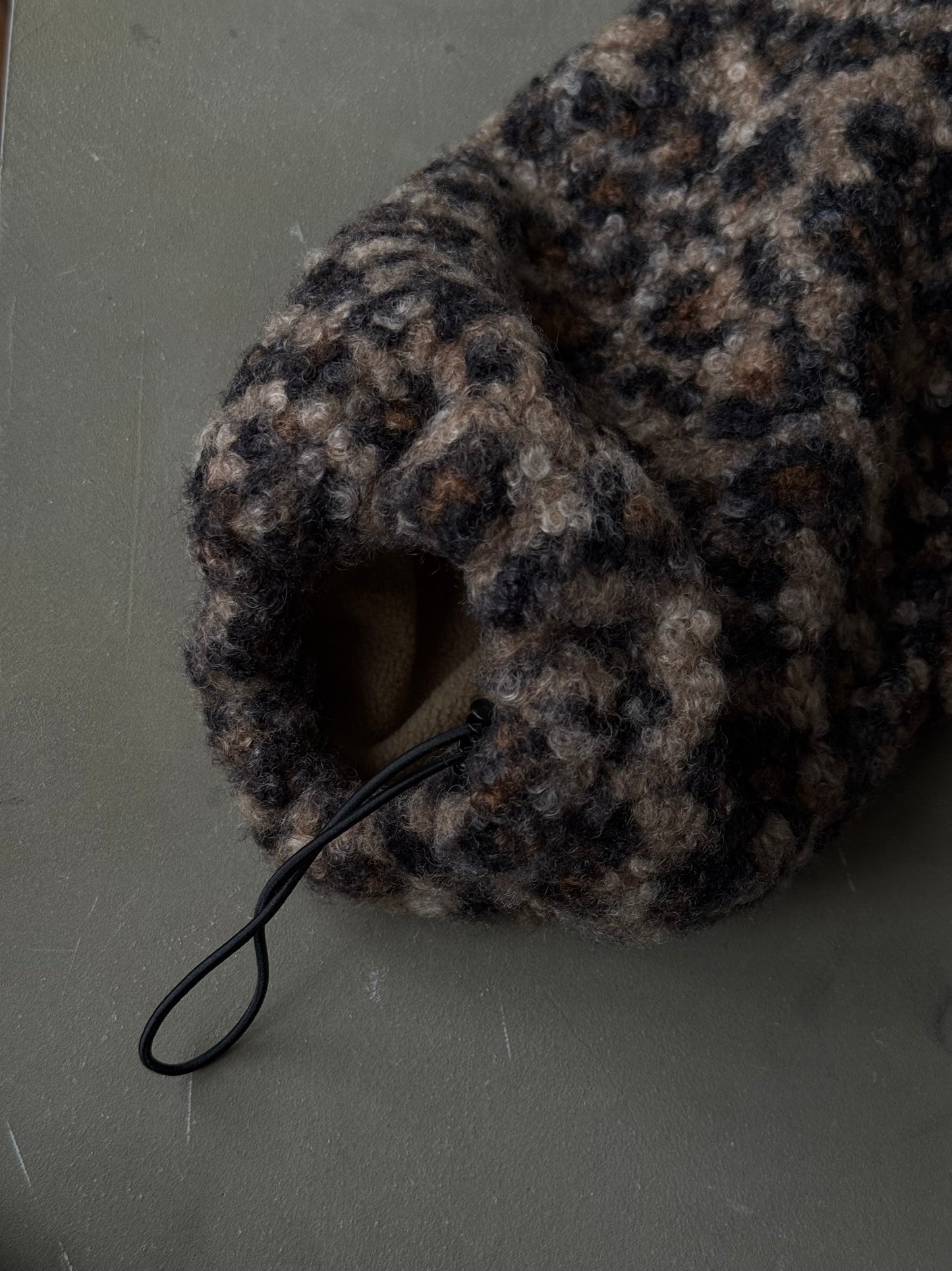 レオパードボアジップジャケット DPB86166