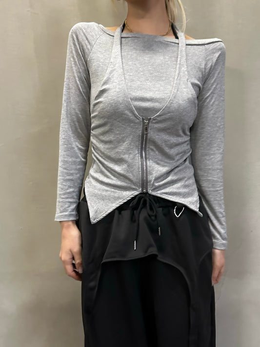 レイヤードオフショルトップス DPB26675