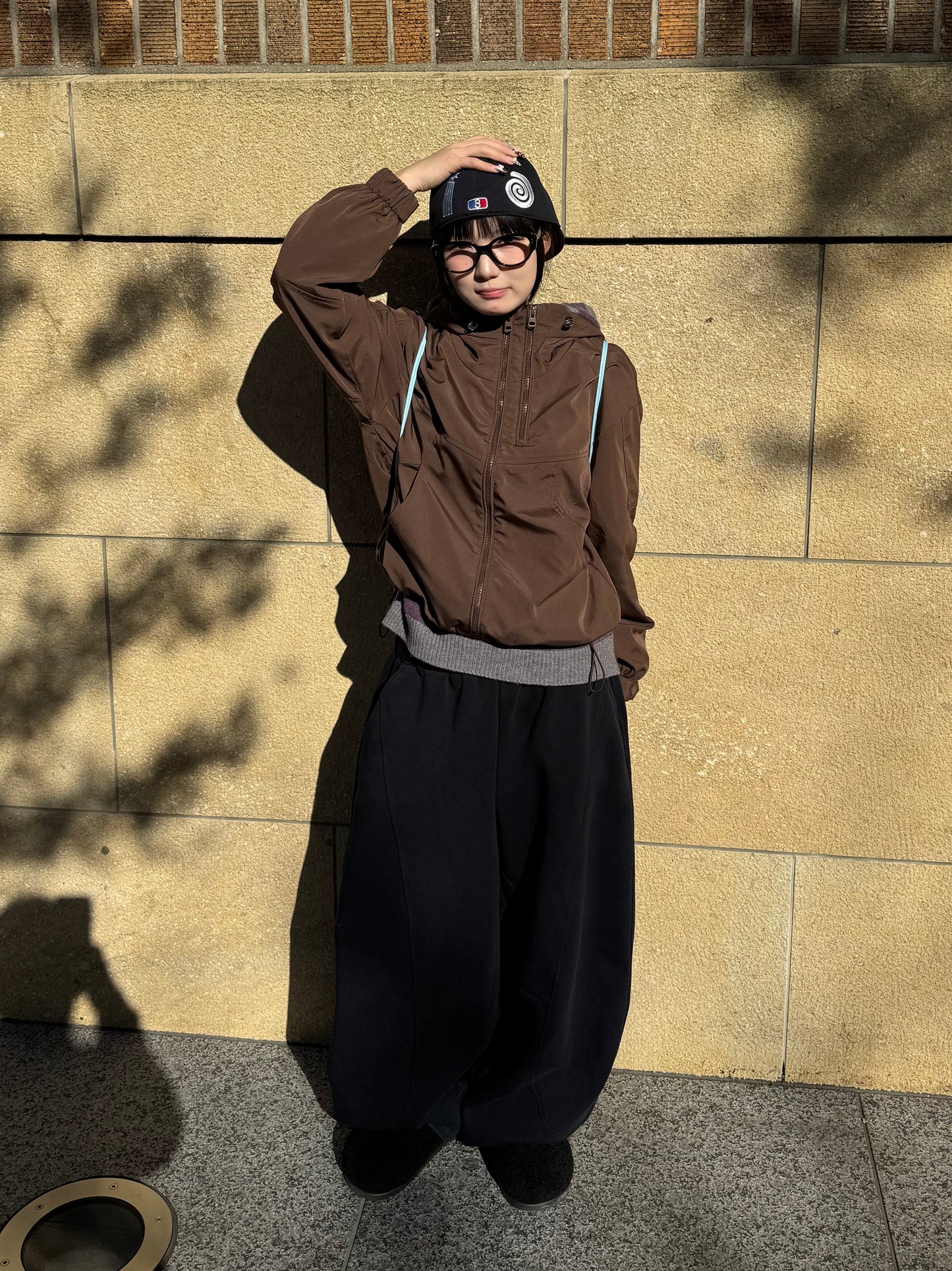 ニットベルトバルーンスウェットパンツ DPB85360