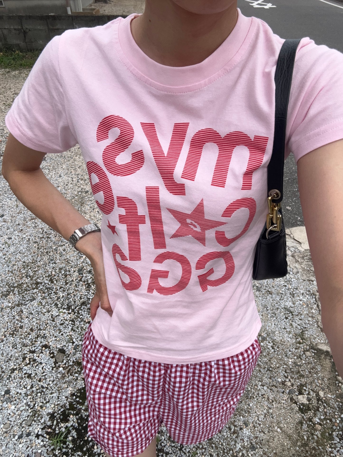 レタリングミニTシャツ DPC07027