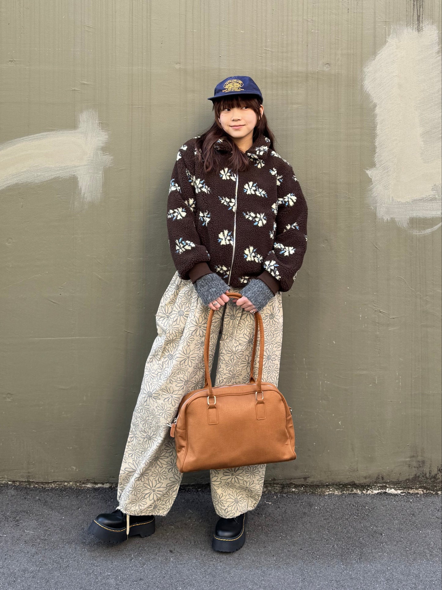 フラワータックパンツ DPB91108