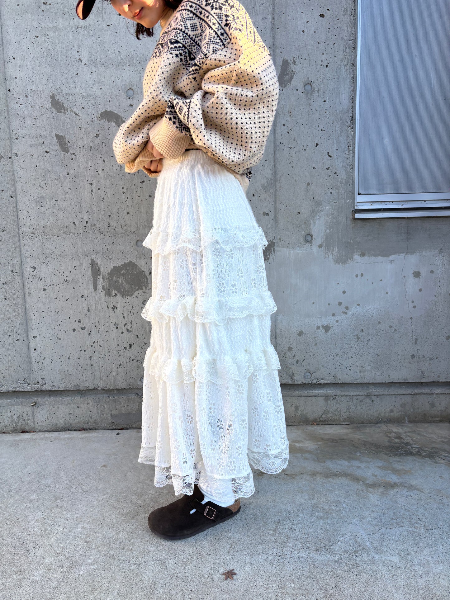 フリルレーススカート DPB84282