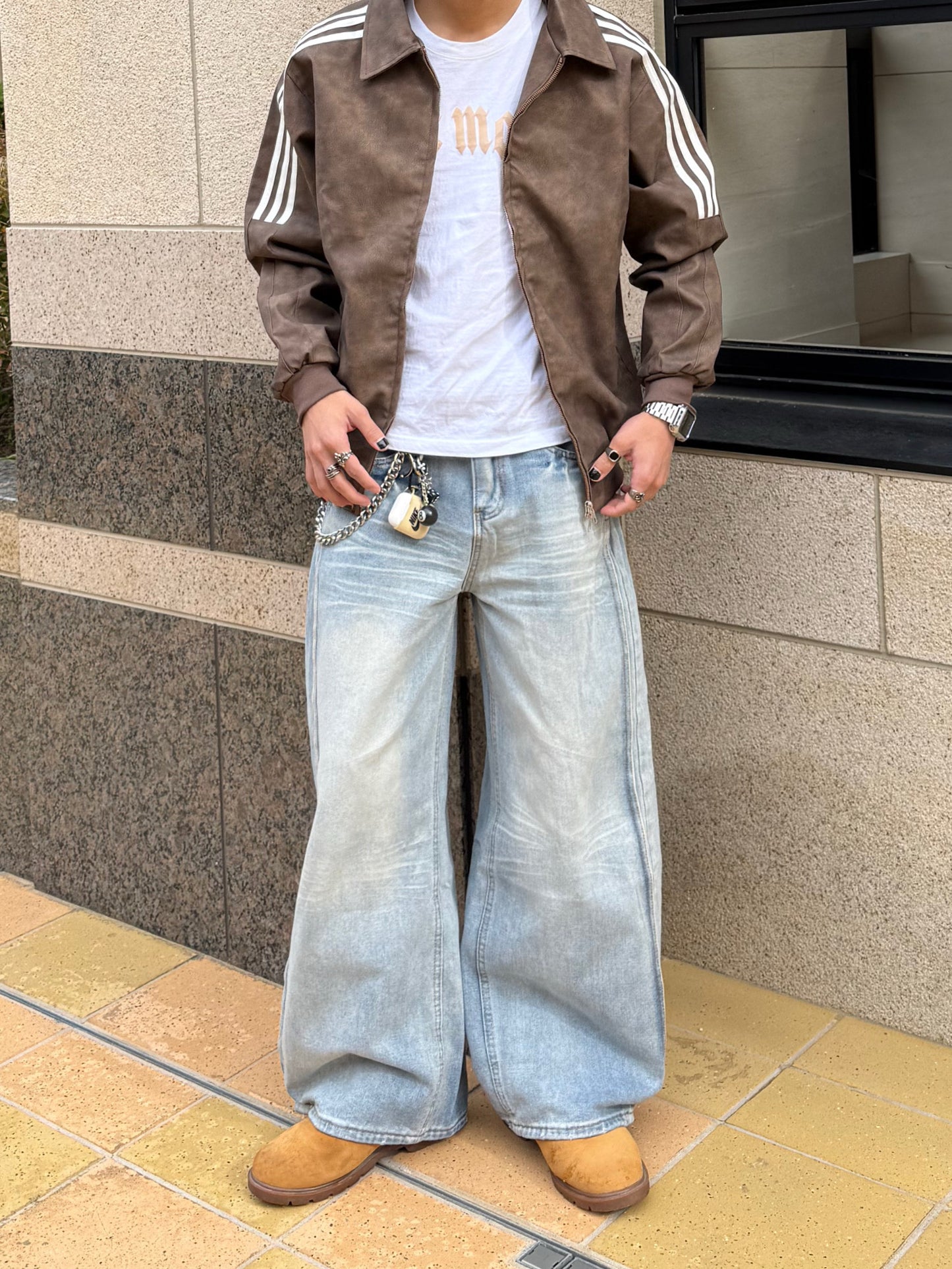 ウォッシュデニムパンツ DPB90079