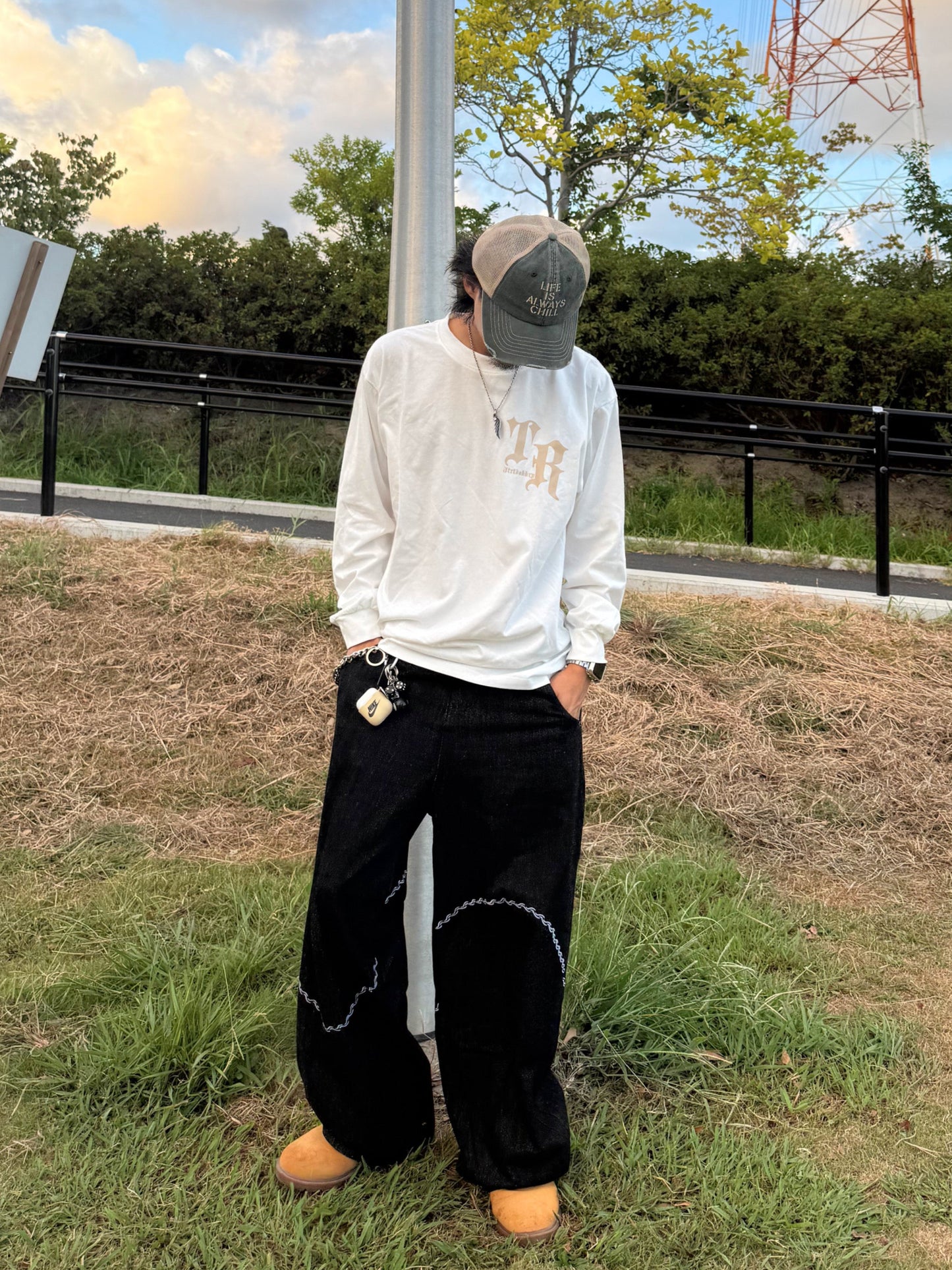 ストリートロゴロングスリーブTシャツ DPB73364