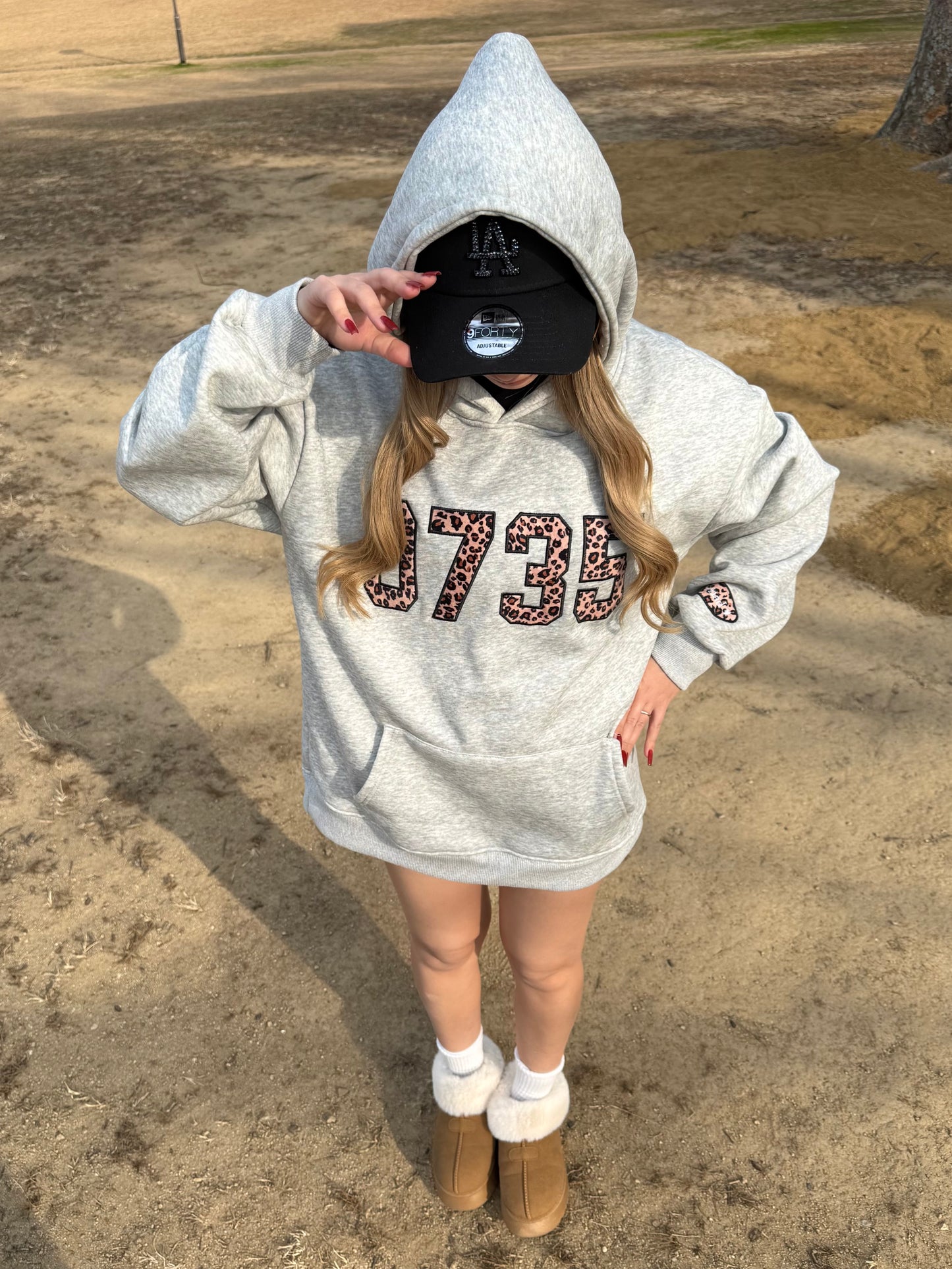 オーバーレオパードパーカー DPB73588