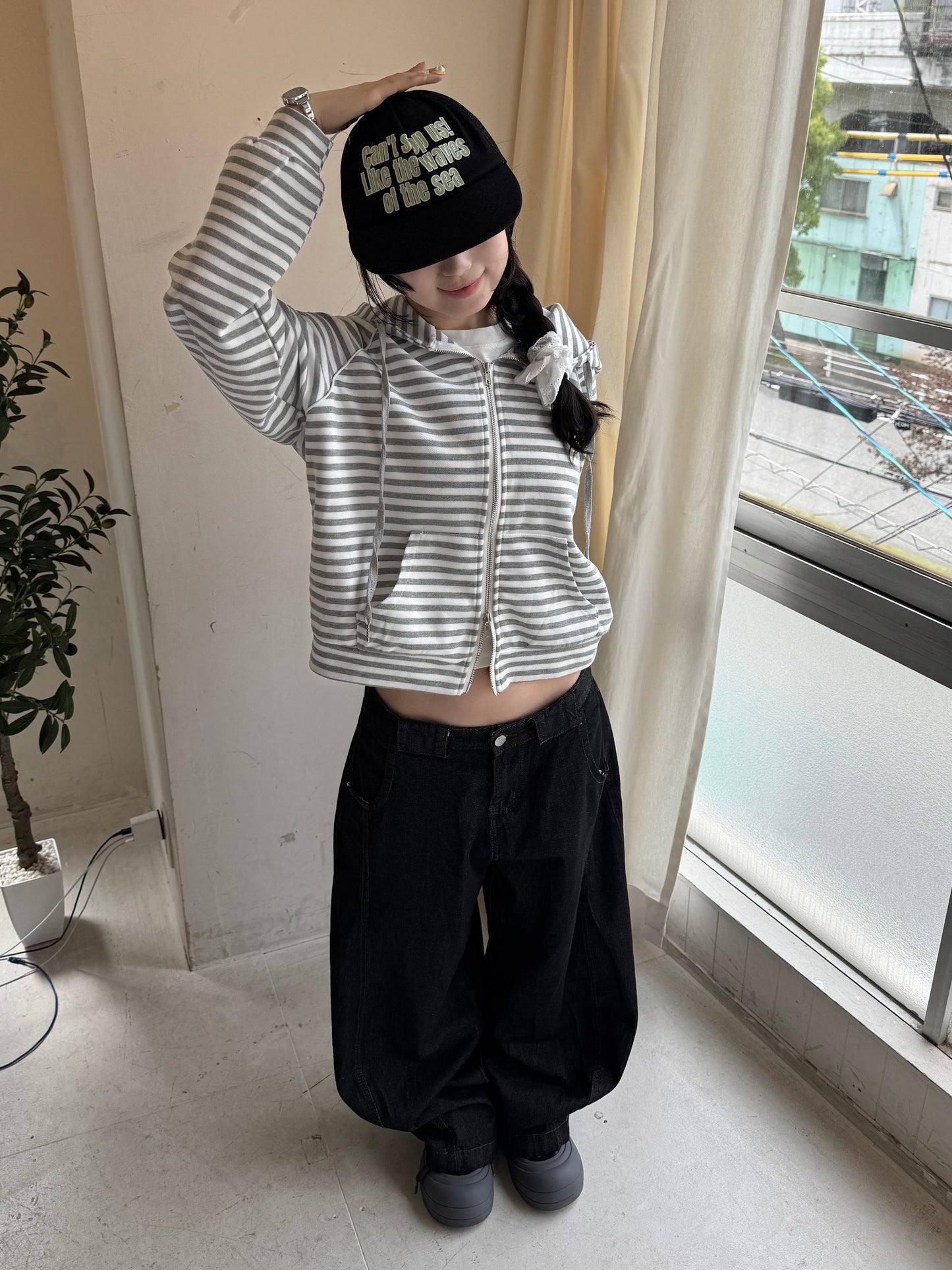センターラインワイドデニムパンツ DPB85501