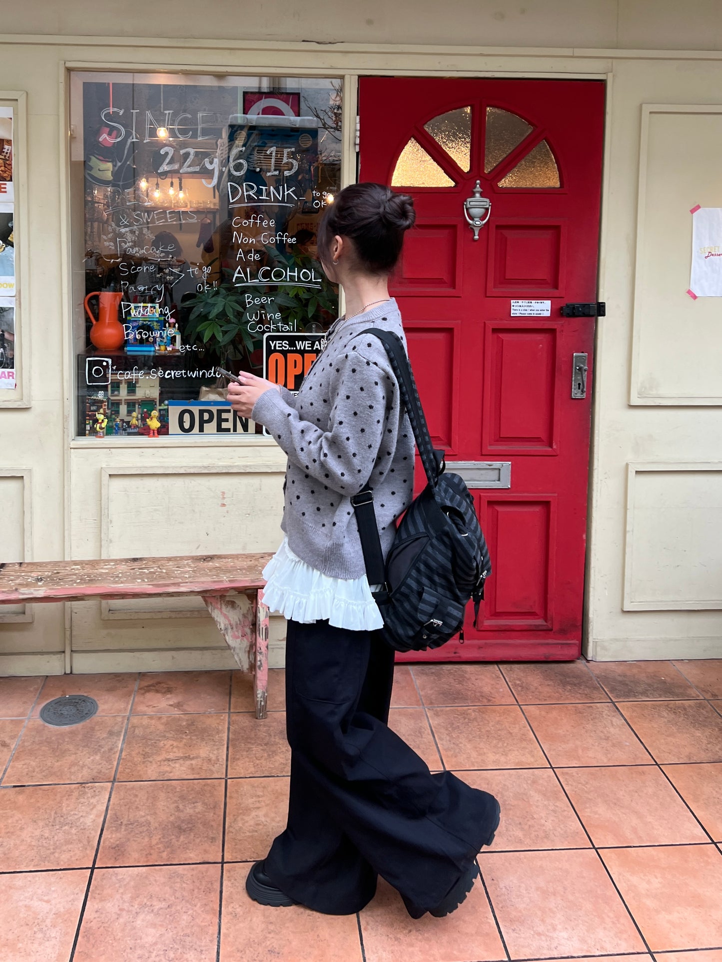 ワイドスラックスパンツ DPB94028