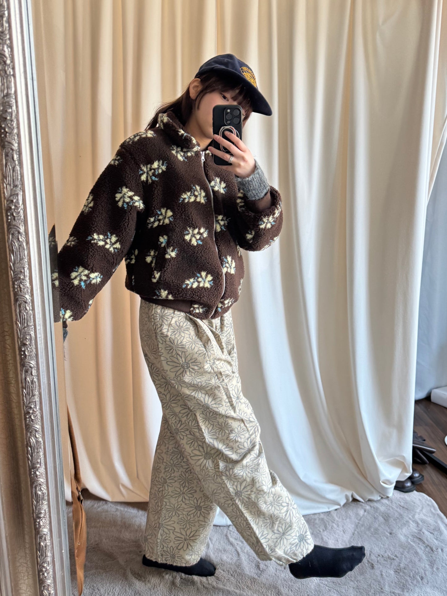 フラワータックパンツ DPB91108