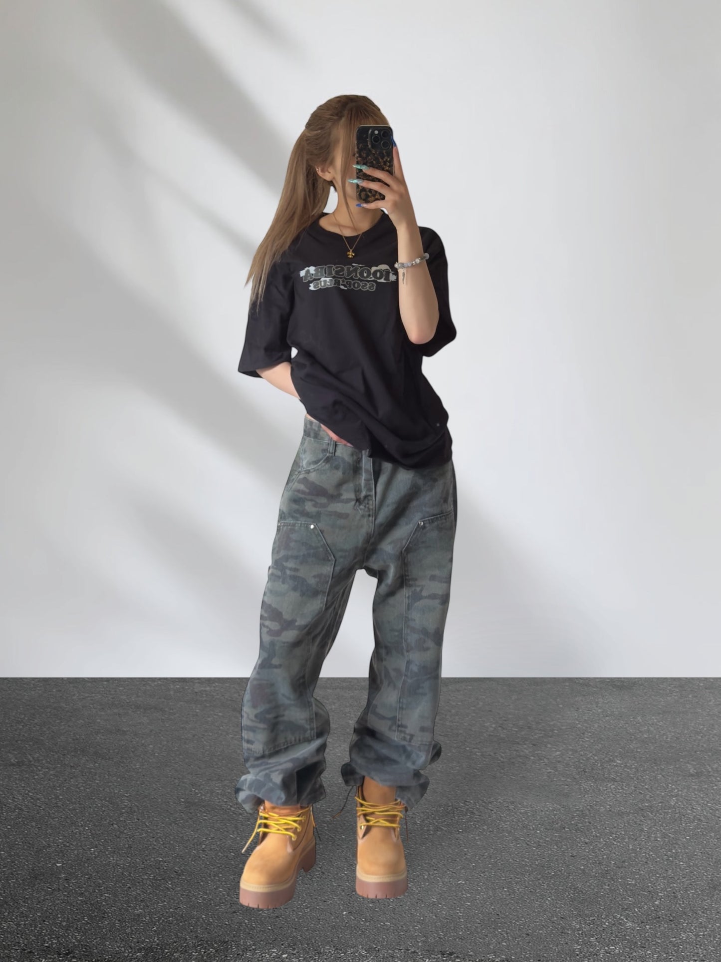 バックプリントTシャツ DPB42359