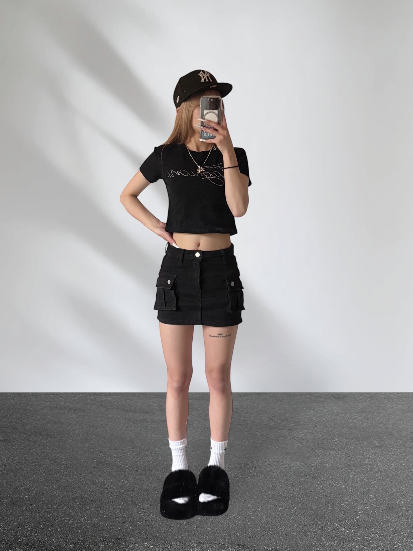 ビジューショートTシャツ DPB42163