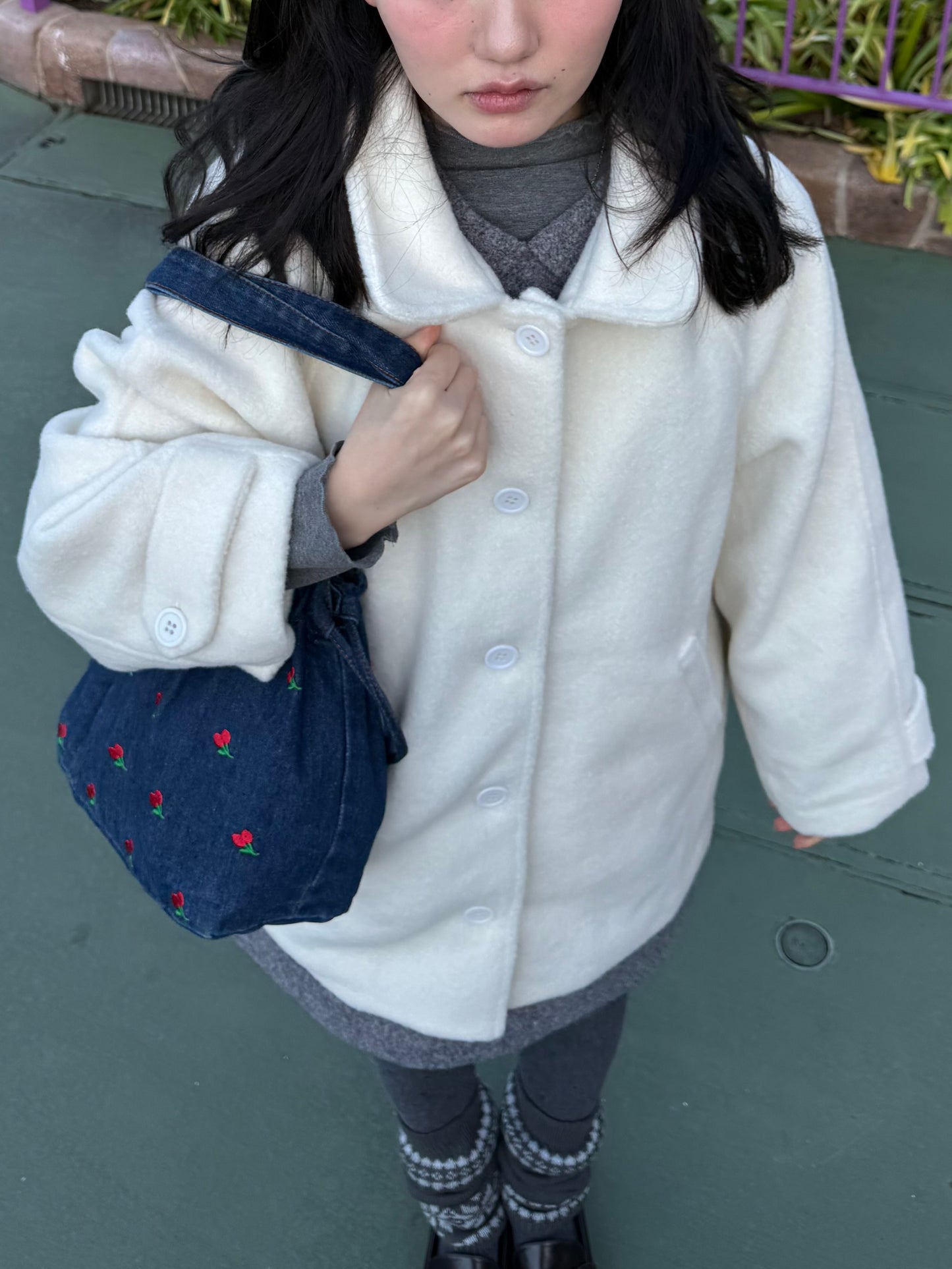 アイボリーフレンチコート DPA43744