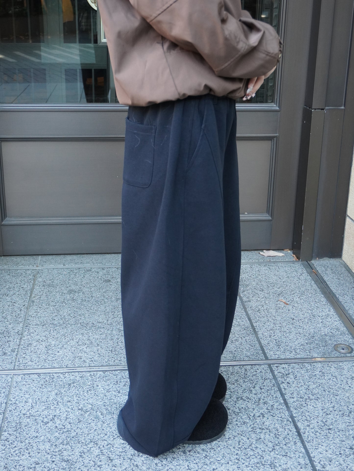 ニットベルトバルーンスウェットパンツ DPB85360