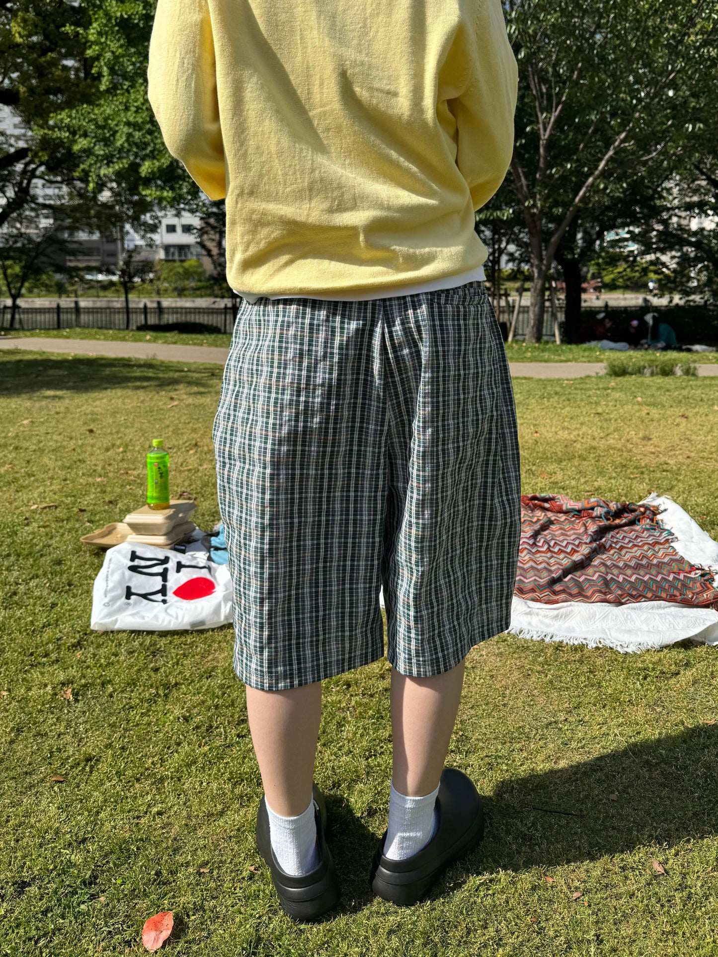 カジュアルチェックパンツ DPB85212
