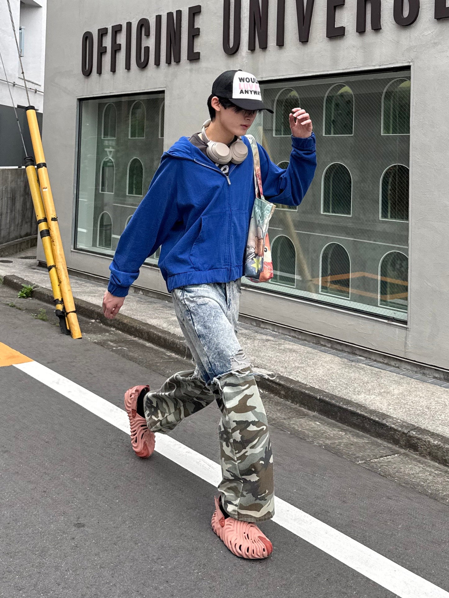 ドッキングカモフラデニムパンツ DPC05030